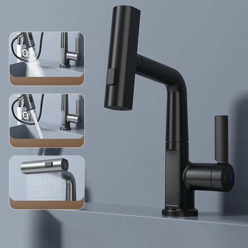 Flexible Kitchen Faucet with Long Pull Out Spray Head