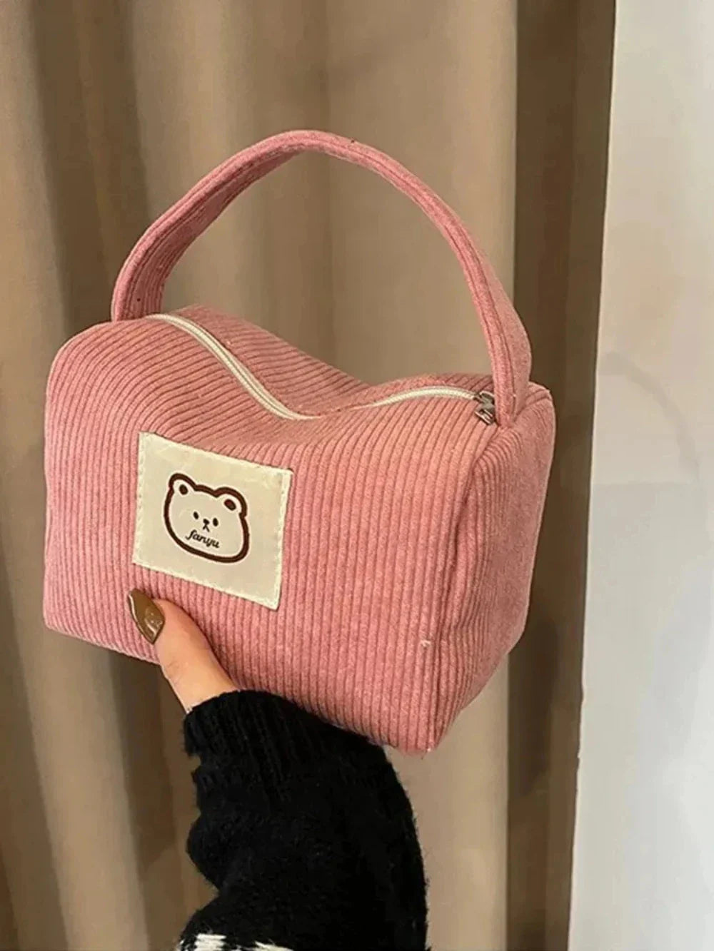 Big Storage Makeup Pouch - Women's Soft Cosmetic Case