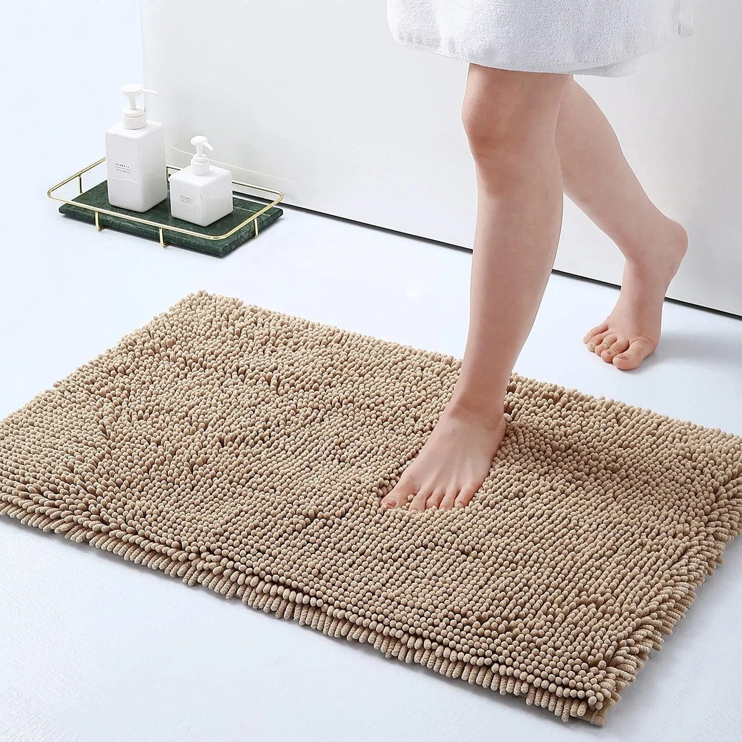 GripStep Soft Anti-Slip Bathroom Mat For Extra Safety