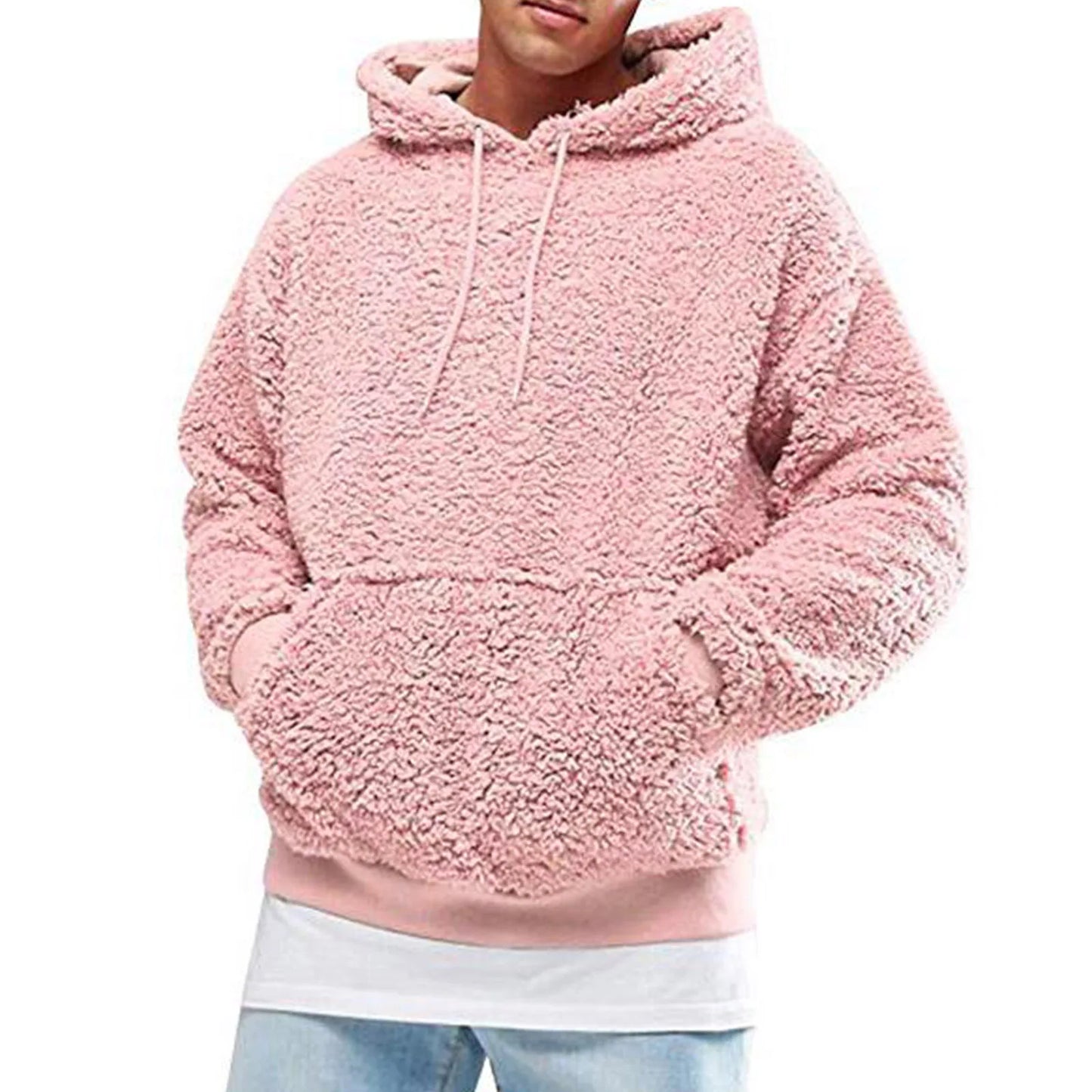 Soft Fleece Men's Hooded Sweatshirt - VogeLuxe