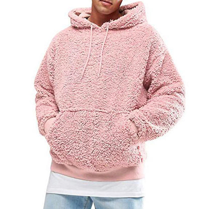 Soft Fleece Men's Hooded Sweatshirt - VogeLuxe