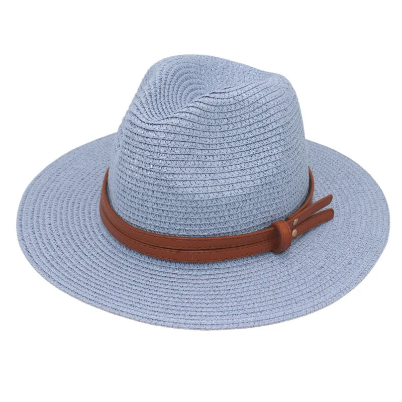 Lightweight Natural Fiber Summer Sun Hat