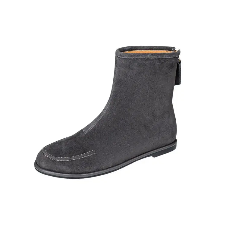 Luxury Suede Chelsea Boot Ankle Shoes
