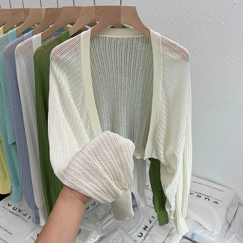 Breathable UV Protective Women's Cardigan - VogeLuxe