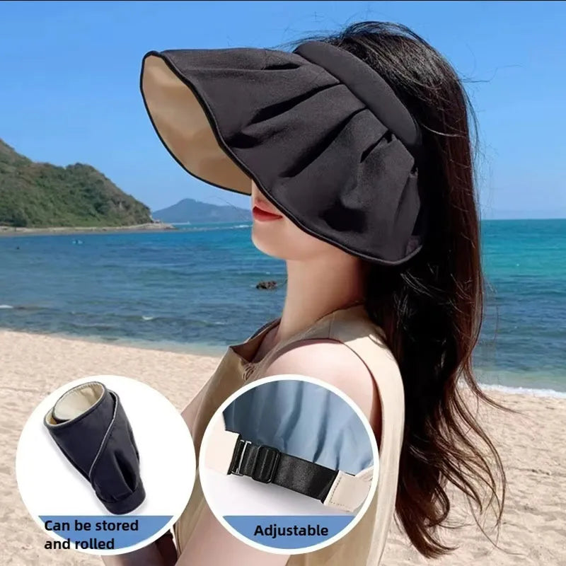 Packable Large Brim Sun Protection Hat