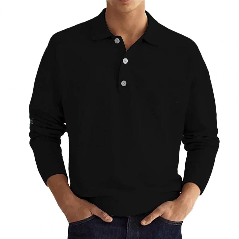 Relaxed Fit Casual Long Sleeve Shirt