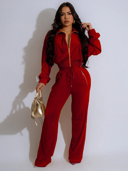 Soft Women's 2-Piece Fleece Tracksuit