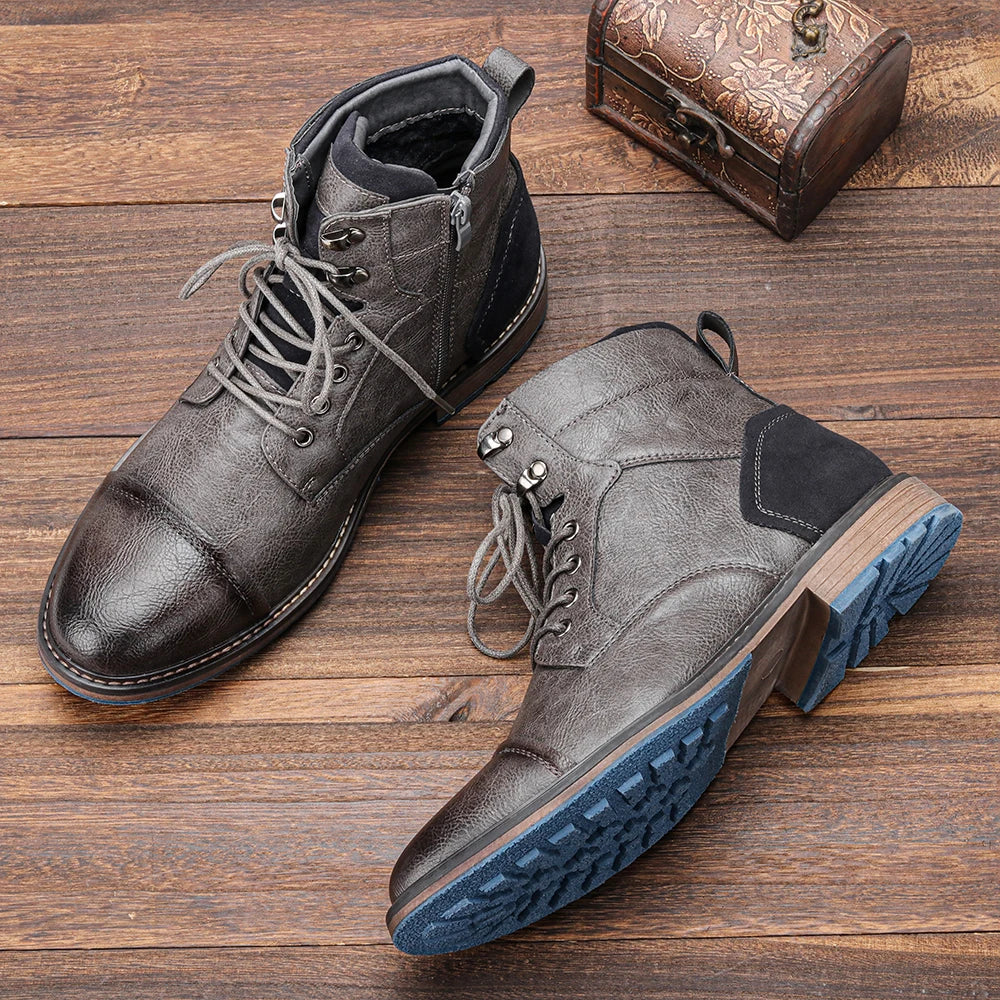Insulated Waterproof Men's Snow Boots