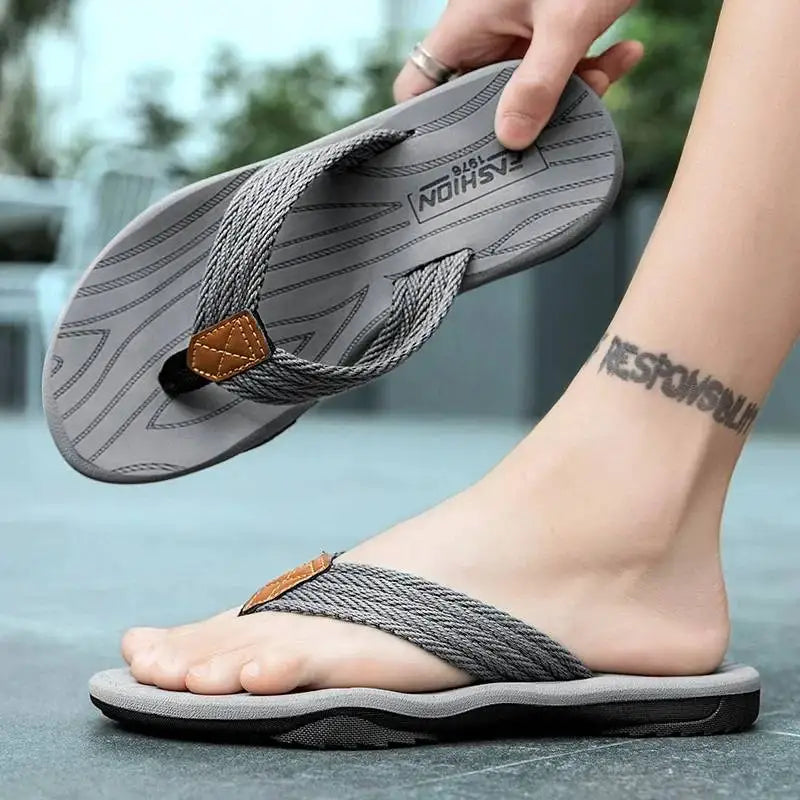 Comfortable Water Shoes for Men - Summer Slip On Sandals - VogeLuxe