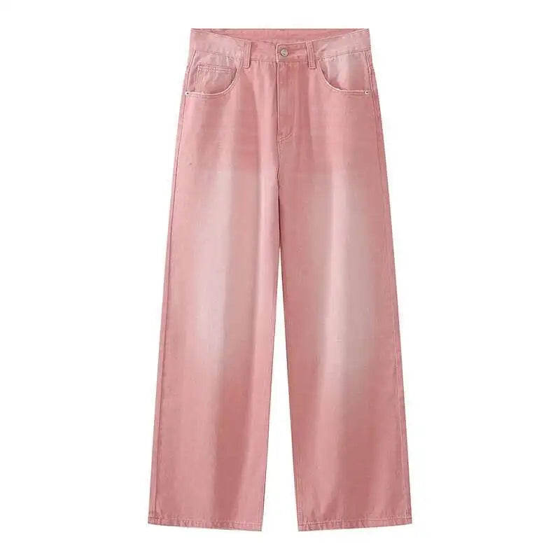 Relaxed Fit Distressed Mens Vintage Jeans