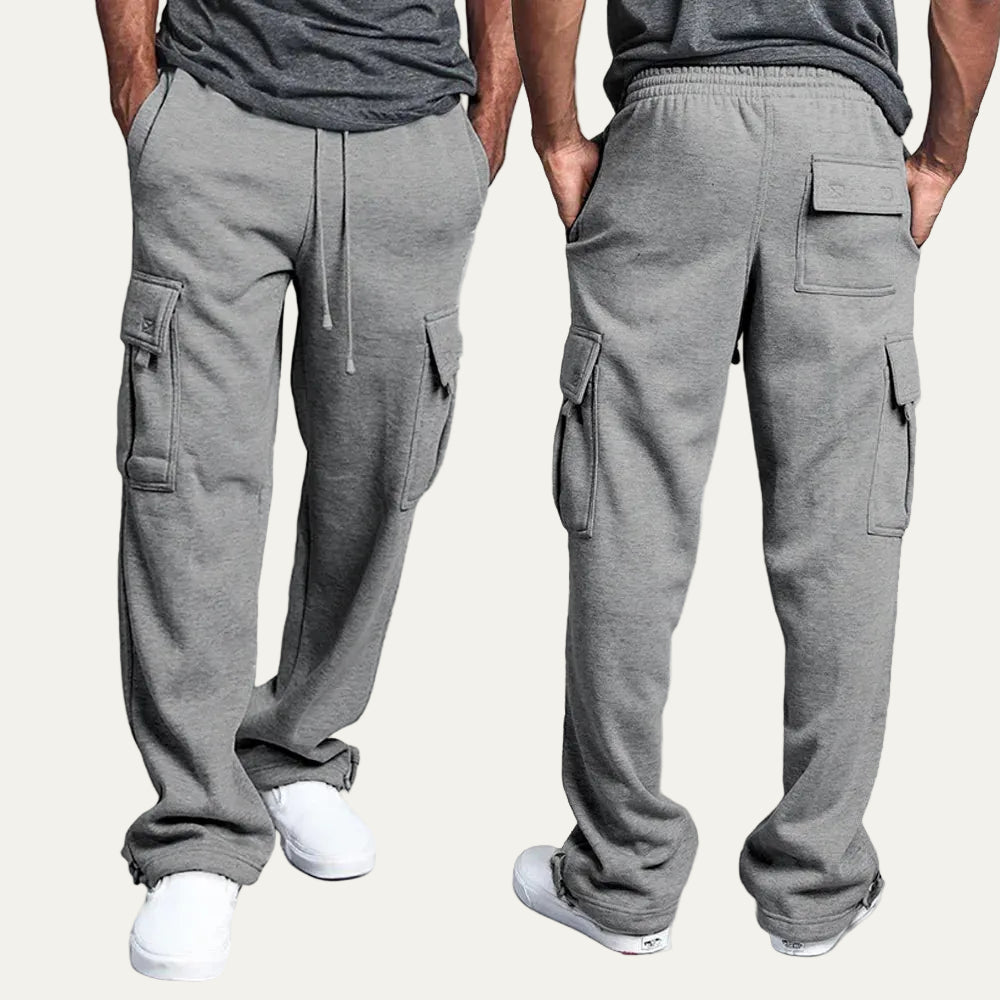 VogeLuxe | Men’s Relaxed Fit Cargo Sweatpants