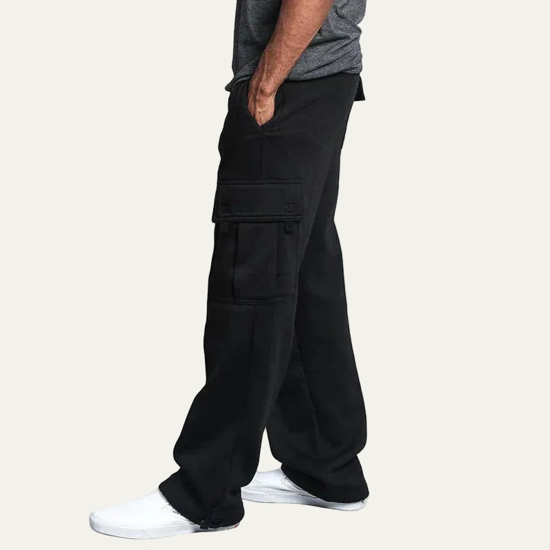 VogeLuxe | Men’s Relaxed Fit Cargo Sweatpants