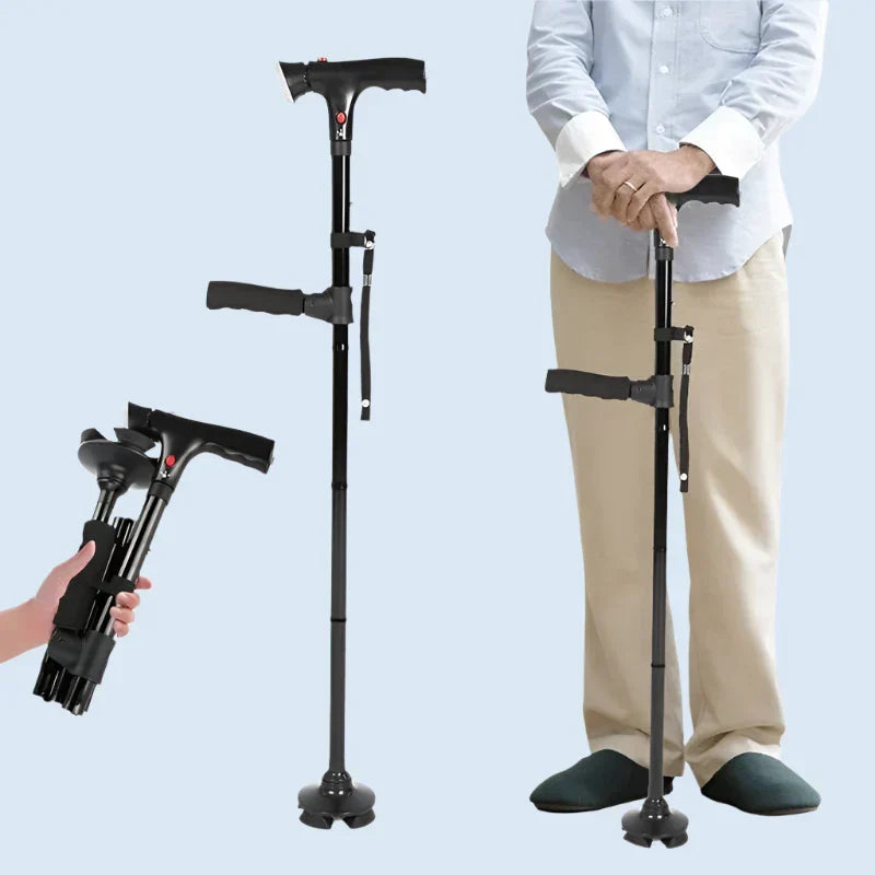 Portable LED Walking Cane for Easy Daily Use - VogeLuxe