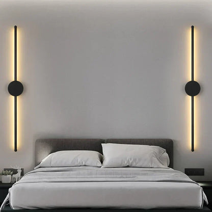 Slim LED Wall Lamp with Adjustable Brightness - VogeLuxe