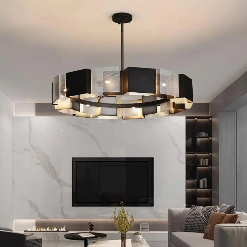 Vintage Crystal Ceiling Light - VogeLuxe