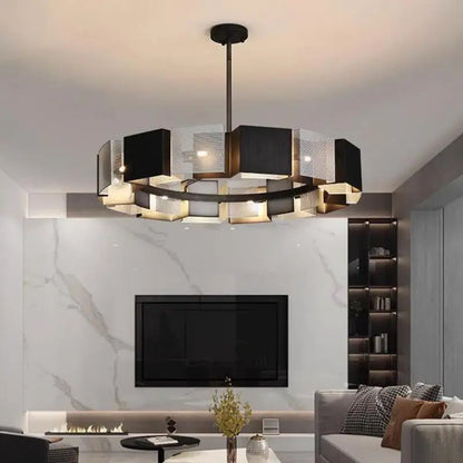 Vintage Crystal Ceiling Light - VogeLuxe