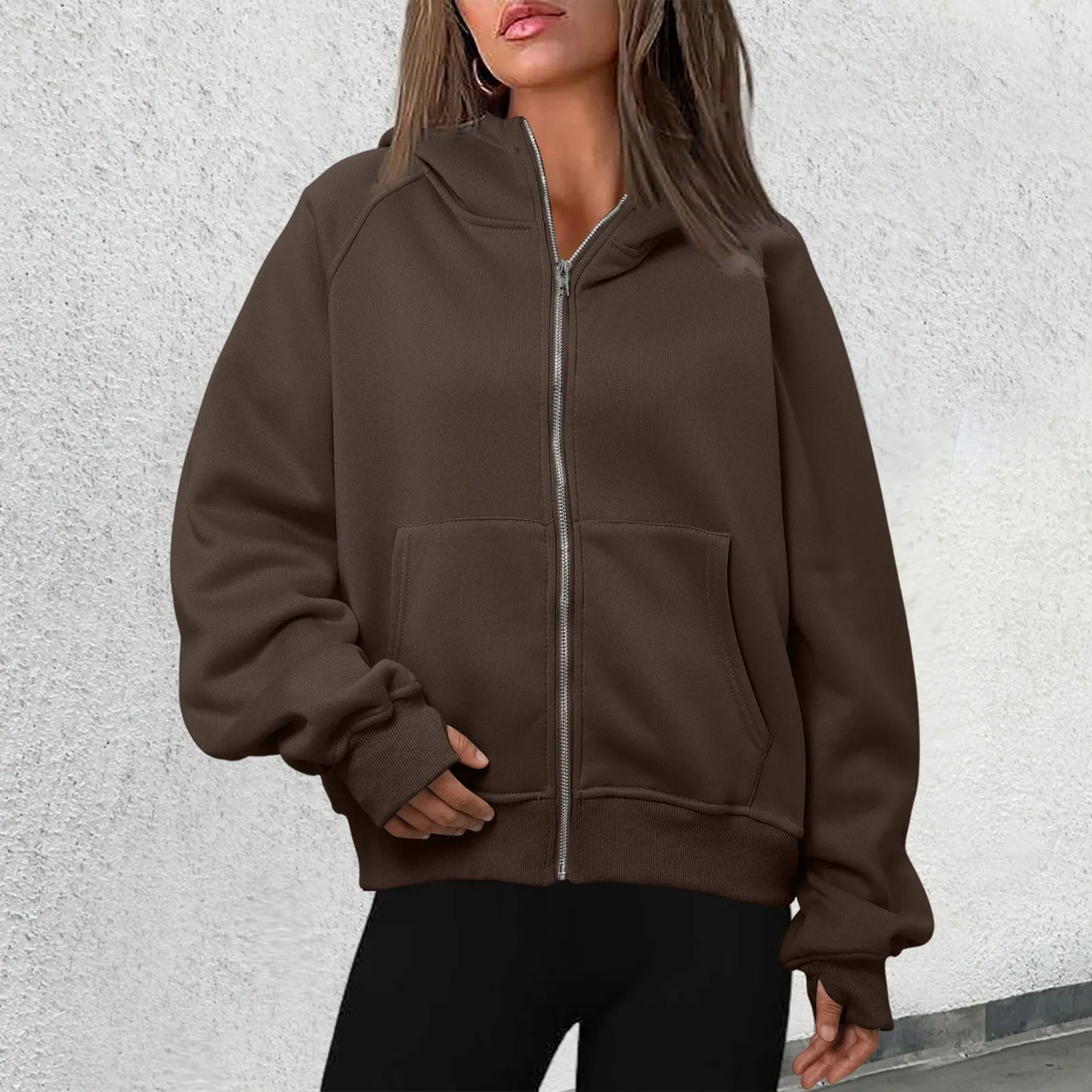 Cozy Winter Hooded Sweatshirt for Women