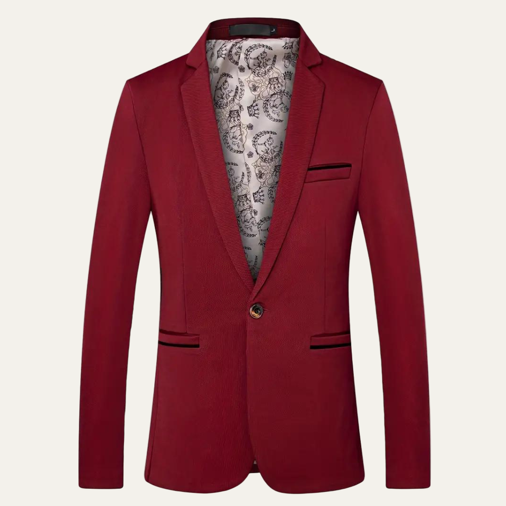 VogeLuxe | Men’s Vintage Slim Formal Blazer