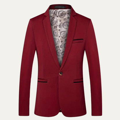 VogeLuxe | Men’s Vintage Slim Formal Blazer
