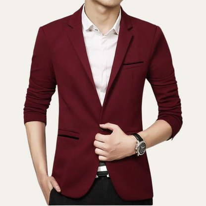 VogeLuxe | Men’s Vintage Slim Formal Blazer