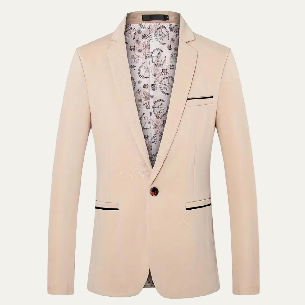 VogeLuxe | Men’s Vintage Slim Formal Blazer