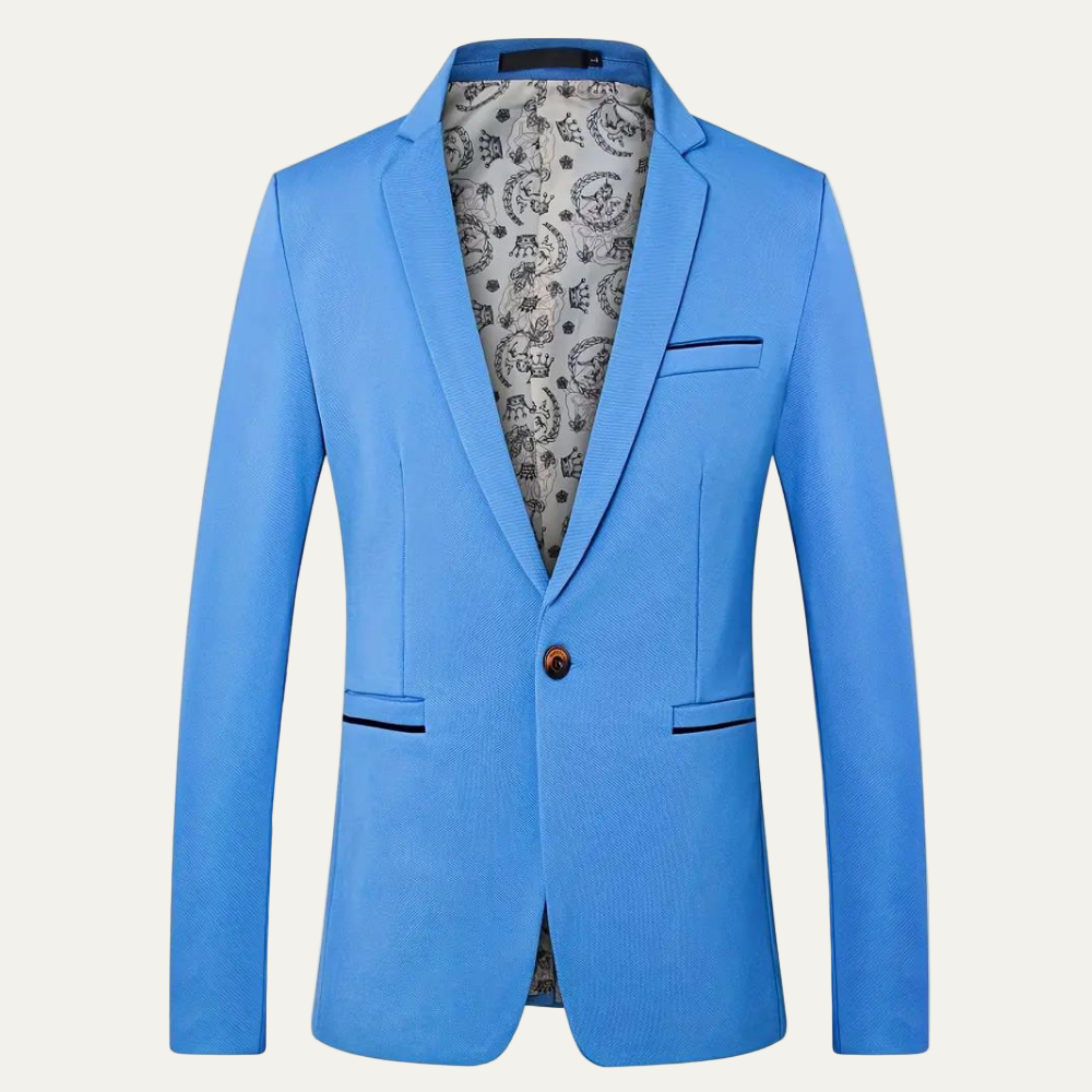 VogeLuxe | Men’s Vintage Slim Formal Blazer