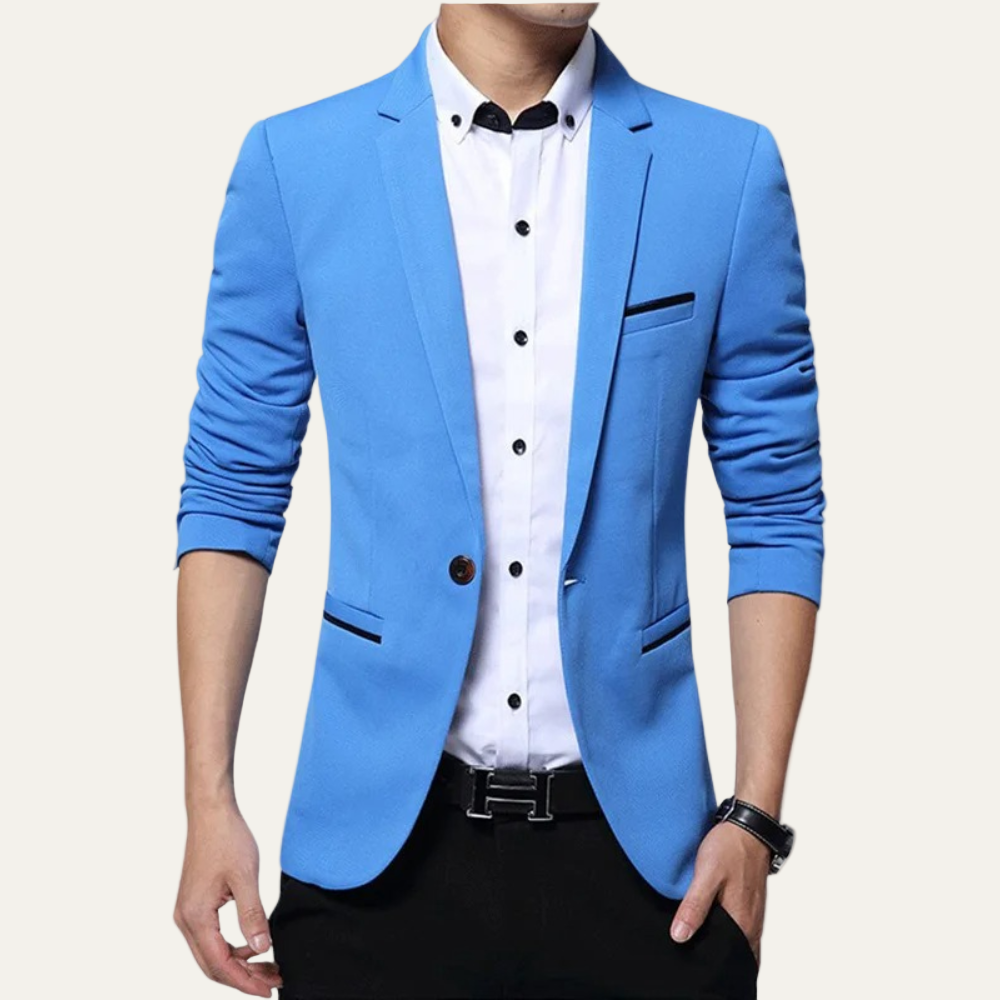 VogeLuxe | Men’s Vintage Slim Formal Blazer