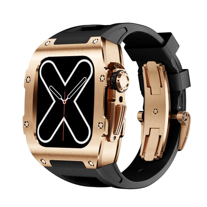 Luxury Gold Apple Watch Case Accessory - BritishElegance