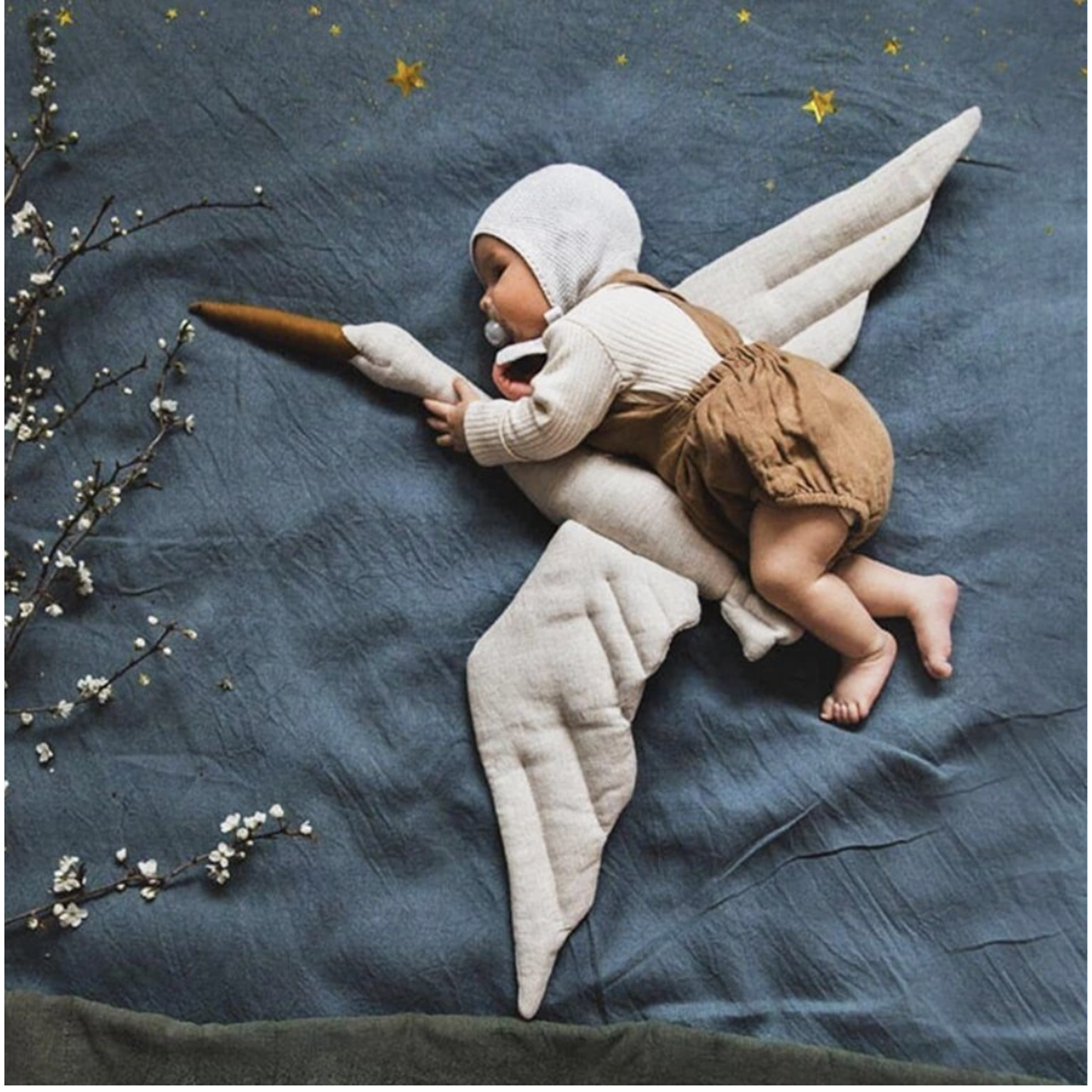 Soft Pastel Baby Musical Mobile In Gentle Colors