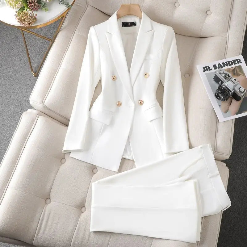 Classic Two Piece Suit for Women - VogeLuxe