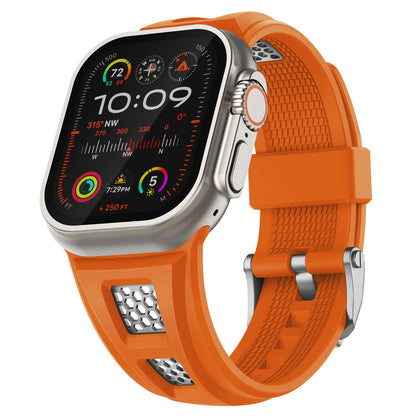 Durable Rubber Fitness Strap for Smartwatch