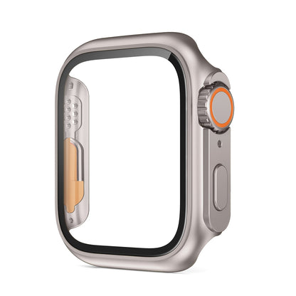 Clear Protective Phone Case with Glass Screen Protector