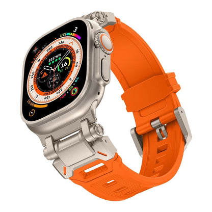 Durable Fluorescent Apple Watch Rubber Strap