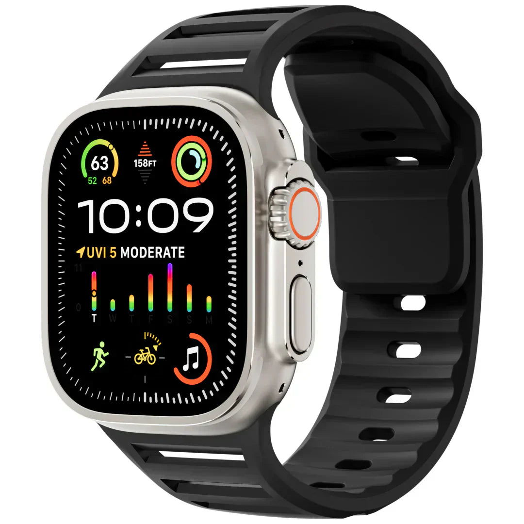 Soft Flex Silicone Strap For Pro Watch Comfort Fit - BritishElegance