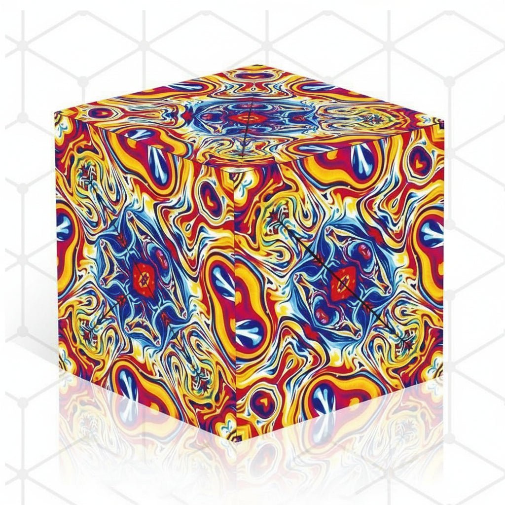 Challenging 3D Puzzle Cube Brain Teaser Toy - VogeLuxe
