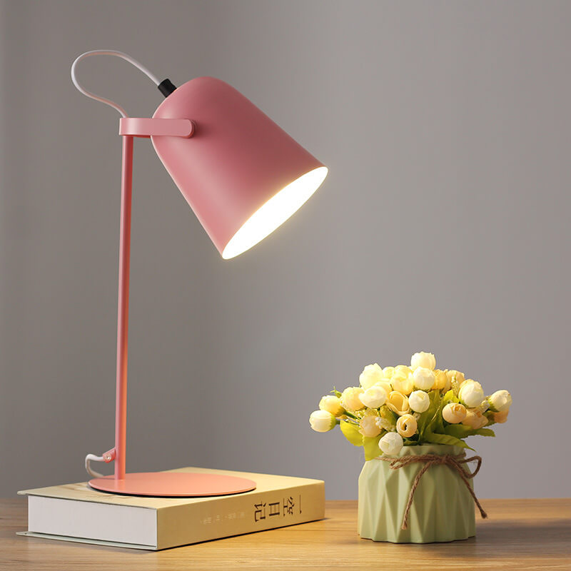 Rustic Metal Pendant Table Lamp