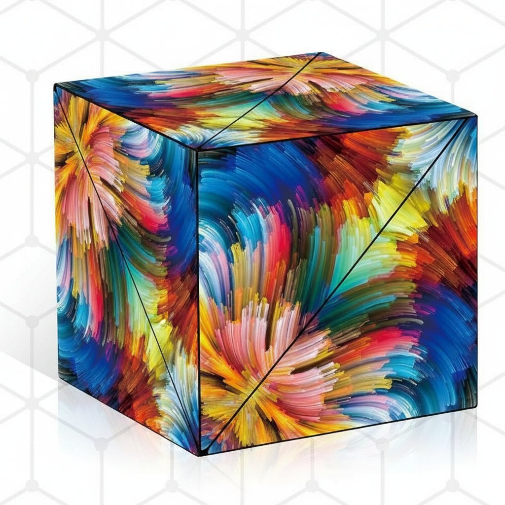Challenging 3D Puzzle Cube Brain Teaser Toy