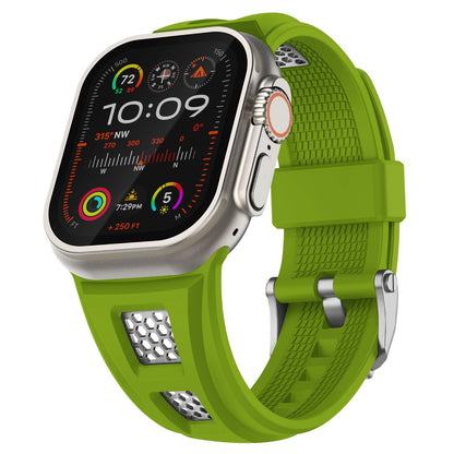 Durable Rubber Fitness Strap for Smartwatch