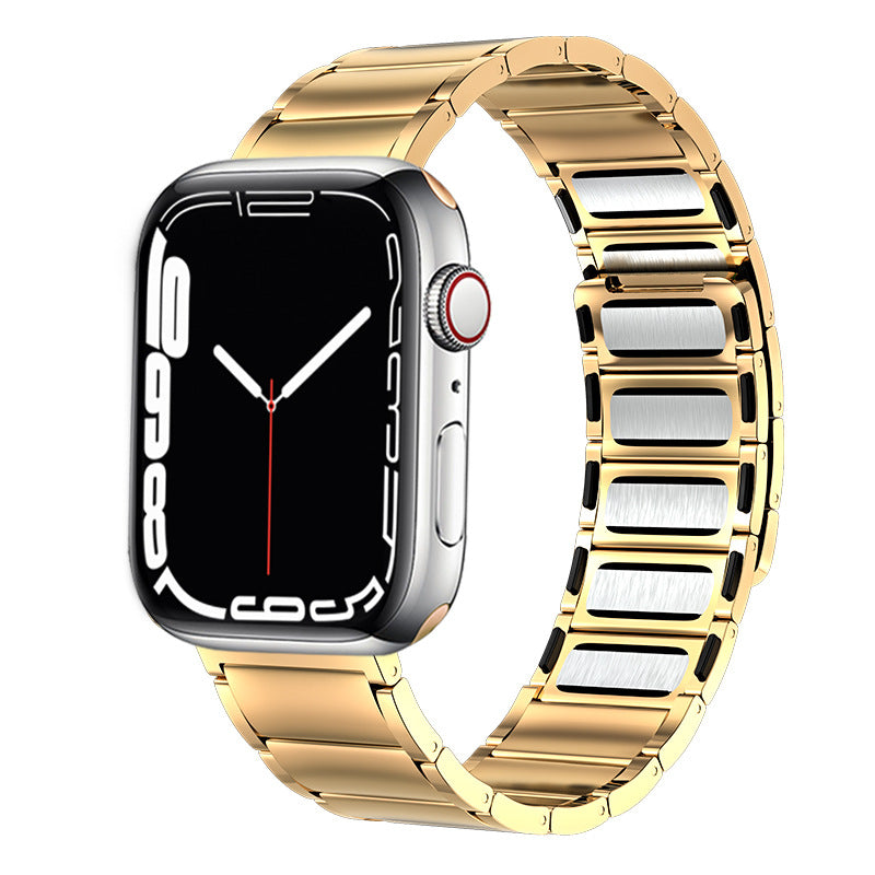 Stylish Braided Metal Band For Apple Watch
