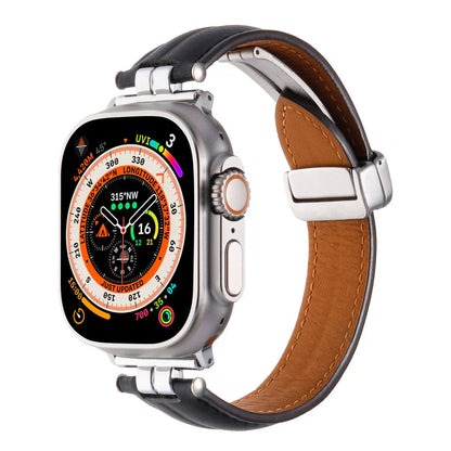 Strong Magnetic Leather Band for Apple Watch