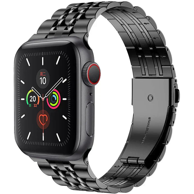 Durable Metal Clasp Strap for Apple Watch