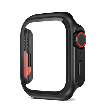 Clear Protective Phone Case with Glass Screen Protector