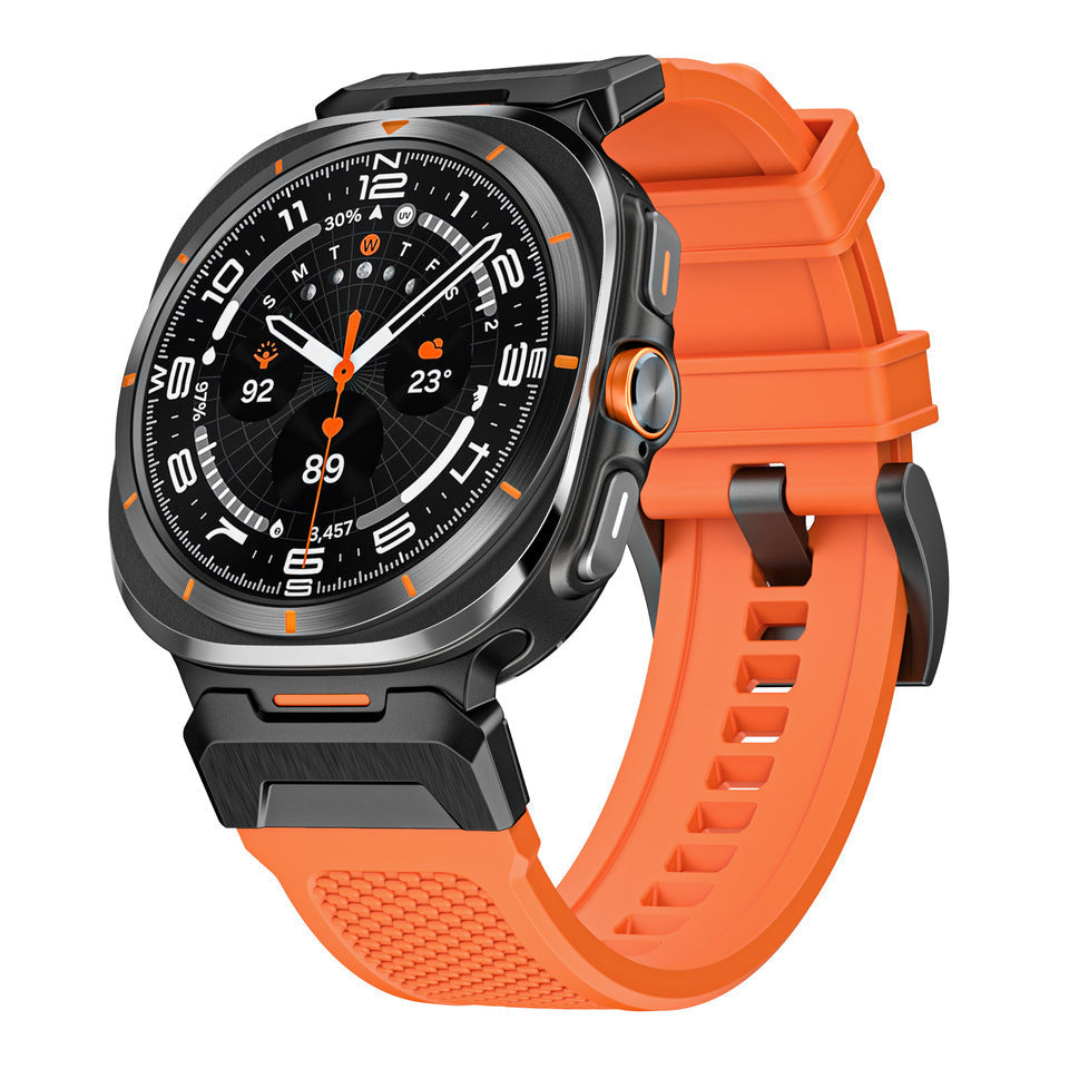 Durable Silicone Band for Samsung Watch 7 Ultra