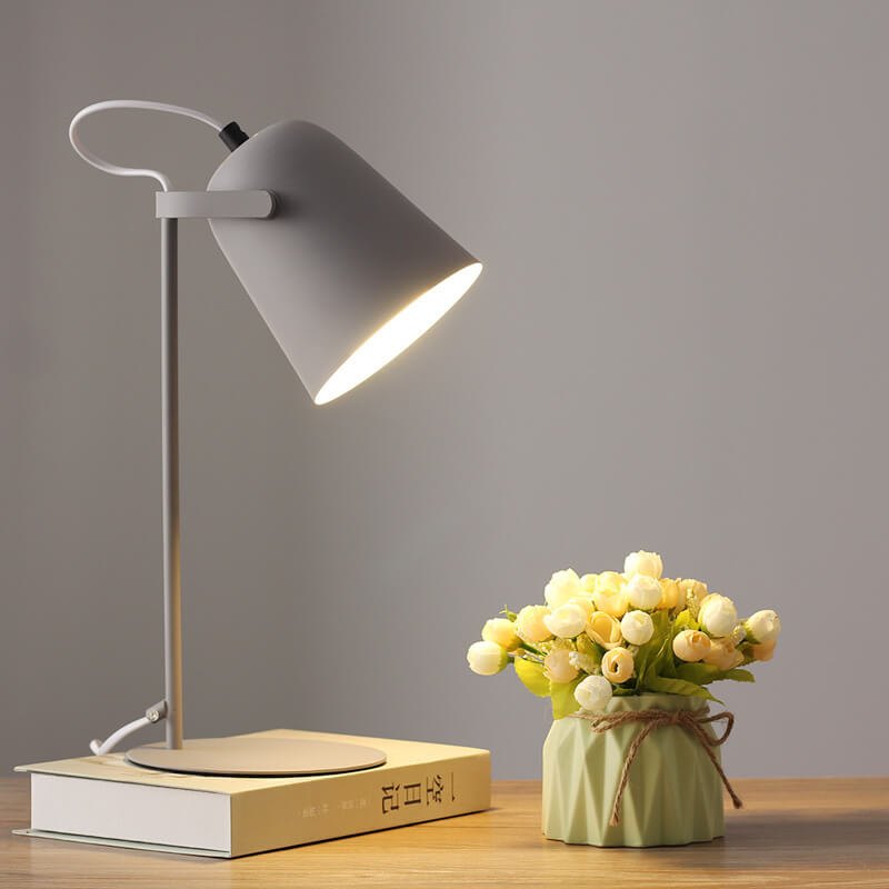 Rustic Metal Pendant Table Lamp