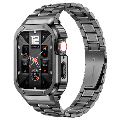 Metallic Apple Watch Band and Case Accessory
