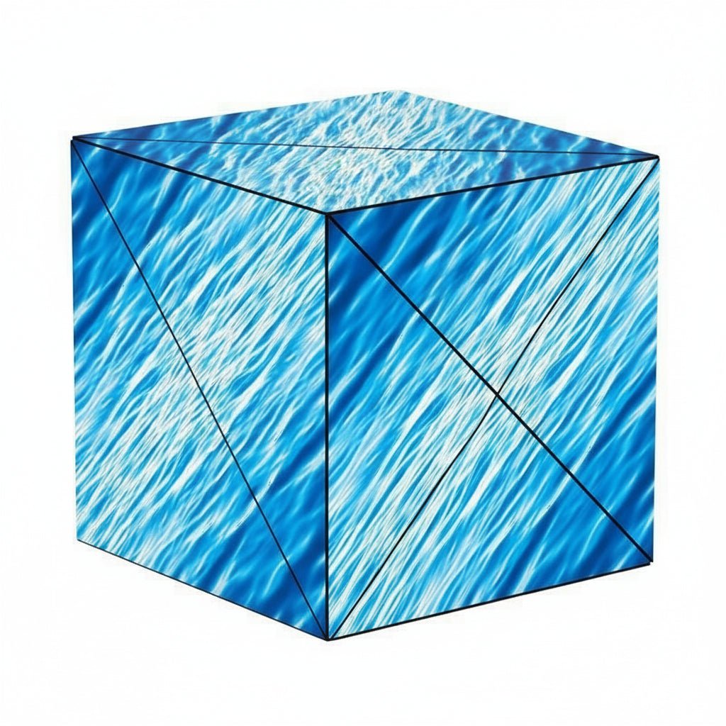 Challenging 3D Puzzle Cube Brain Teaser Toy