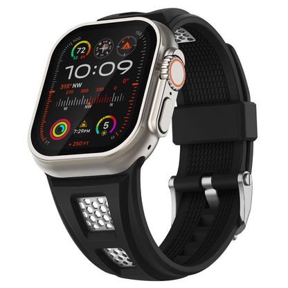 Durable Rubber Fitness Strap for Smartwatch