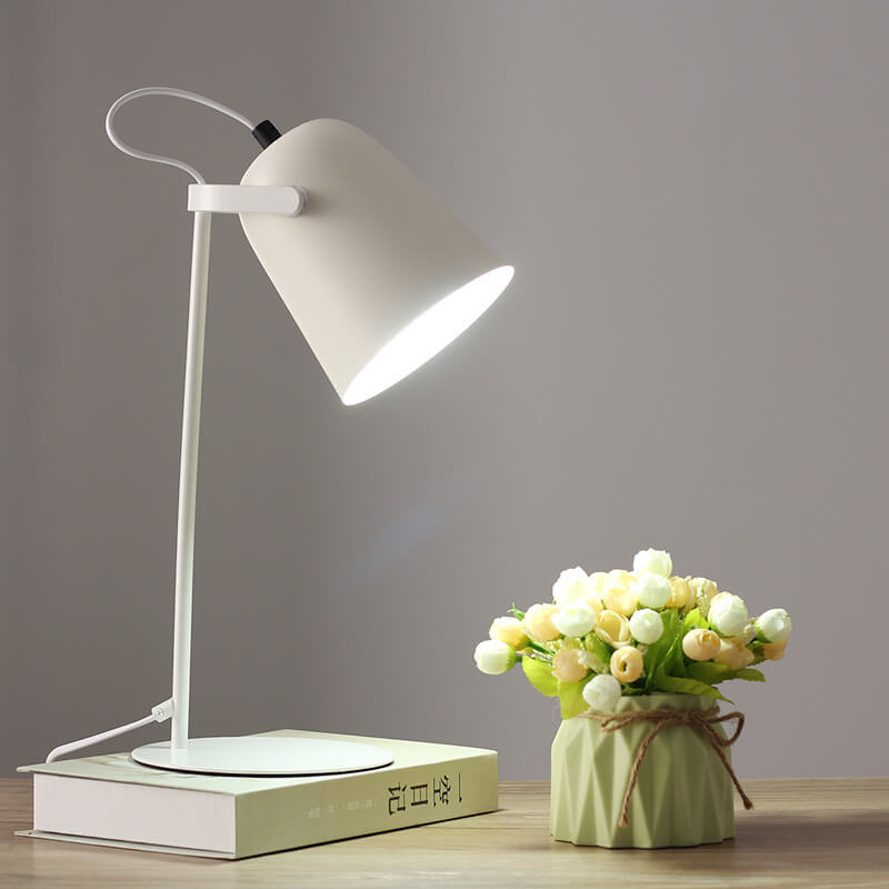 Rustic Metal Pendant Table Lamp