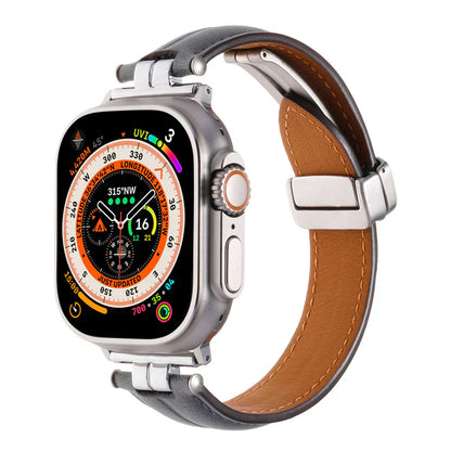 Strong Magnetic Leather Band for Apple Watch