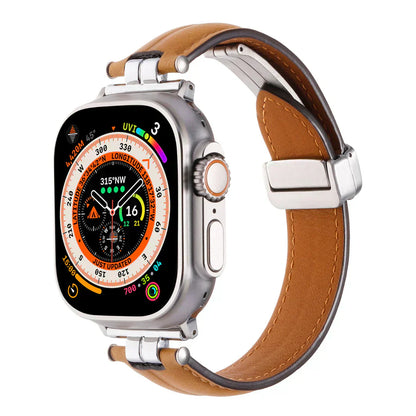 Strong Magnetic Leather Band for Apple Watch